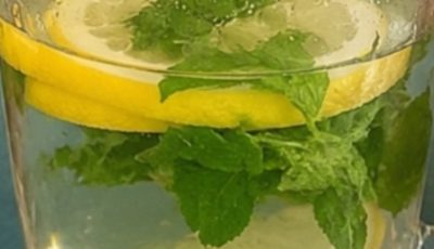 Lemon Mint Infused Water
